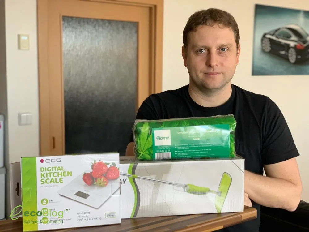 A 4home rendelés kibontva, a három termék tesztre készen