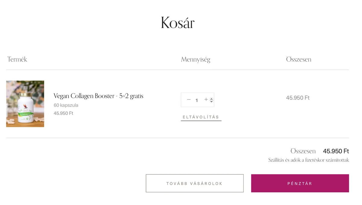 Vegan Collagen Booster a mindennapi bőr- és körömápolás részeként