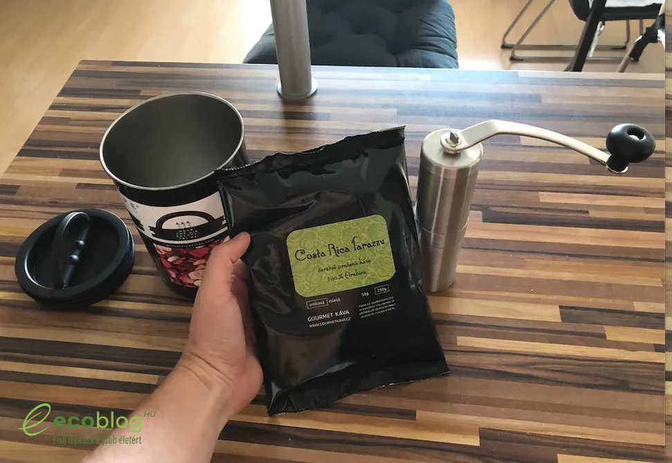Bulletproof kávé készítése a Gourmet kávé szemes kávéjából