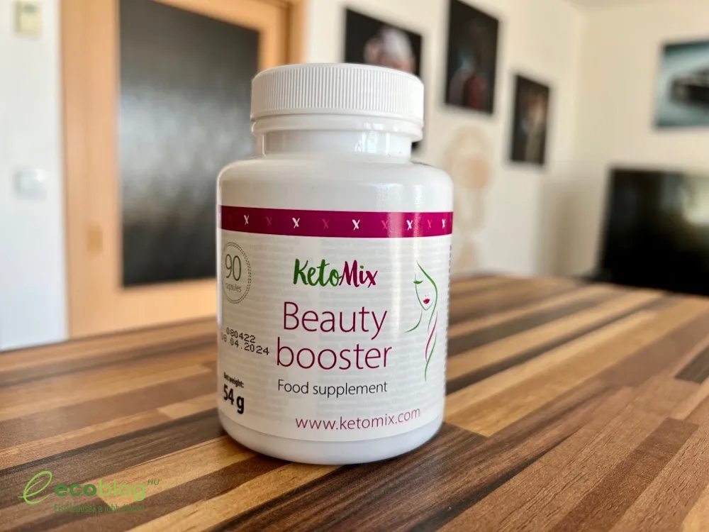 KetoMix Beauty booster kapszula csomagolása