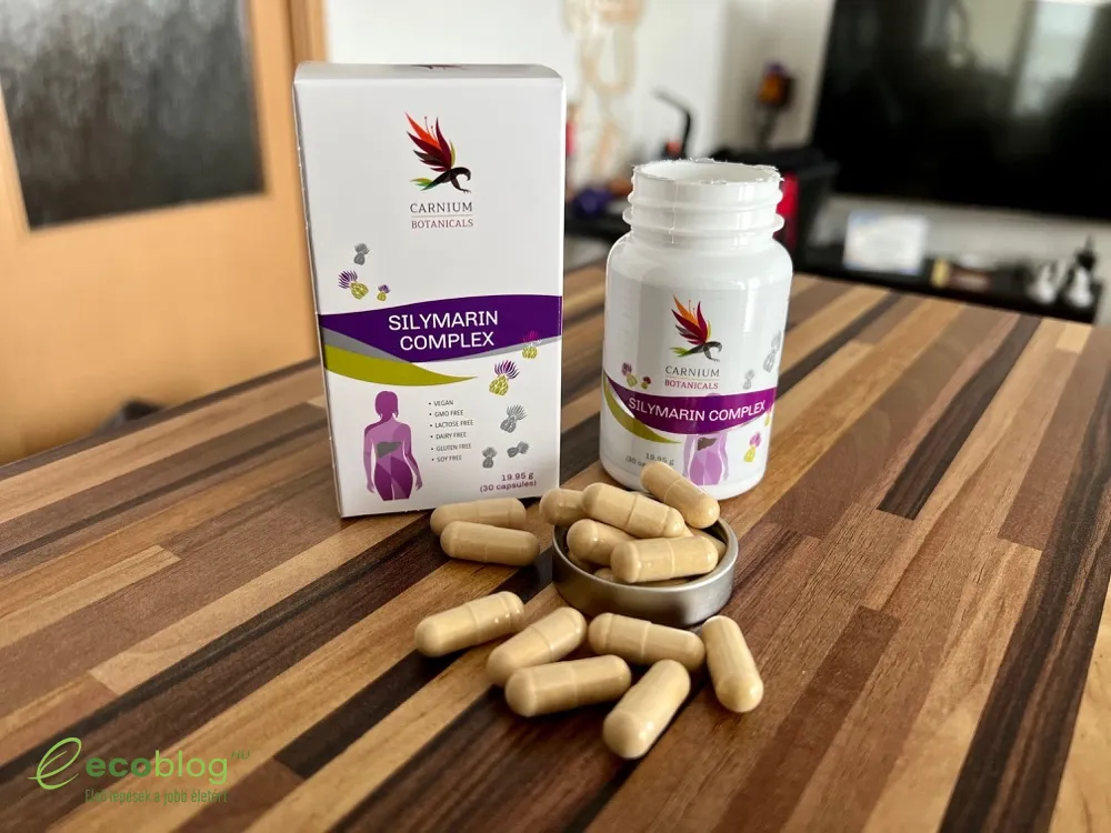 Carnium Botanicals Silymarin Complex napi adagolása